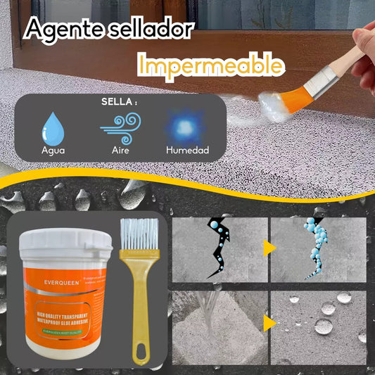 Adhesivo Impermeable 300Gr + Brocha de Regalo